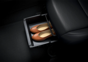 Kompartemen di Bawah Kursi Penumpang Depan