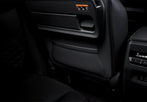 Kompartemen di Belakang Kursi Depan