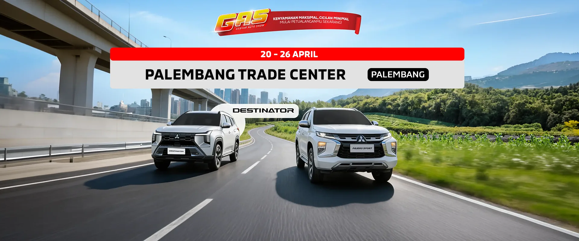 Promo GAS APR26 Mitsubishi - HBanner