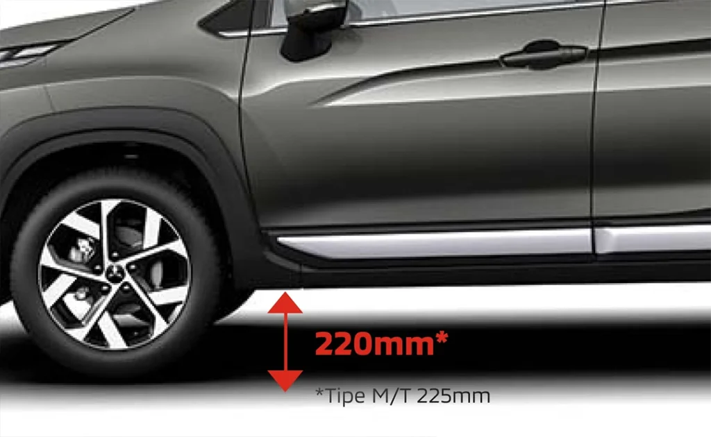 High Ground Clearance 220mm